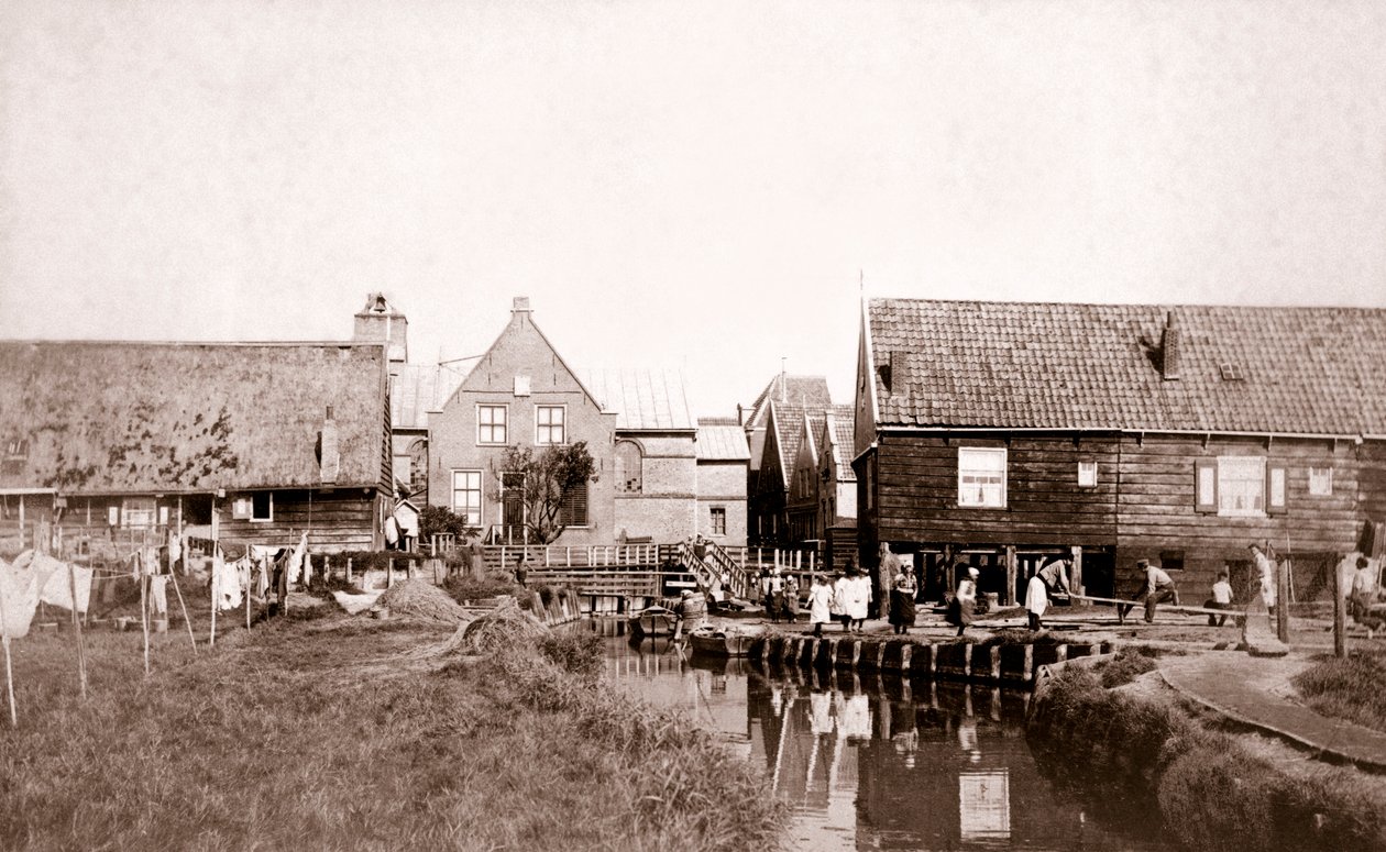 Wyspa Marken, Holandia, 1898. autorstwa James Batkin