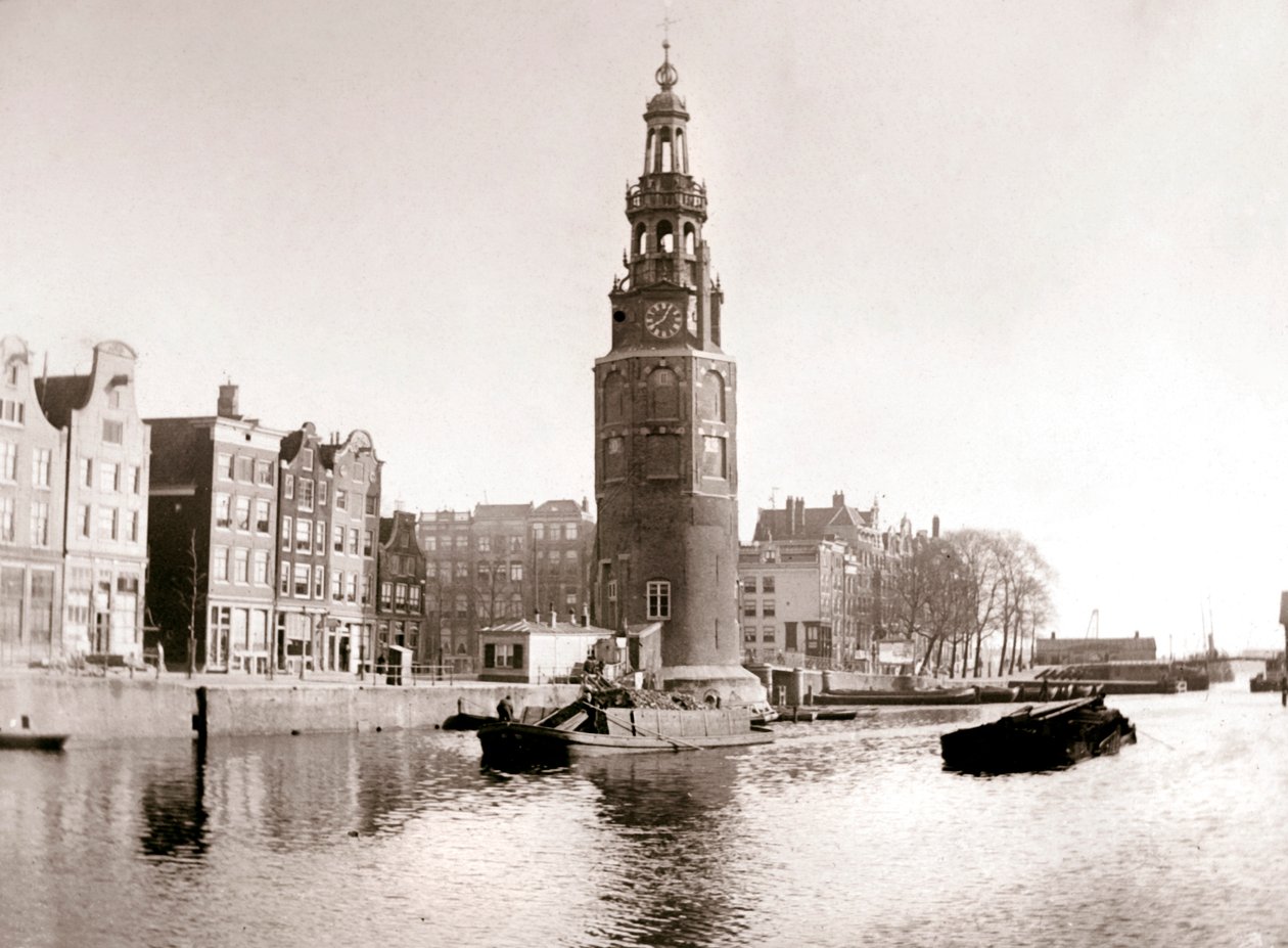 Montelbaanstoren, Amsterdam, 1898. autorstwa James Batkin