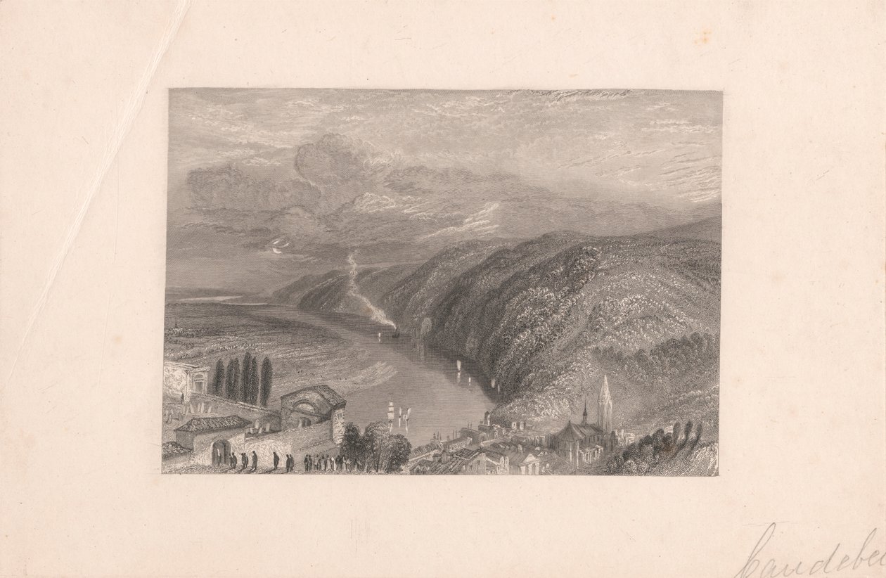 Caudebec autorstwa James Baylis Allen