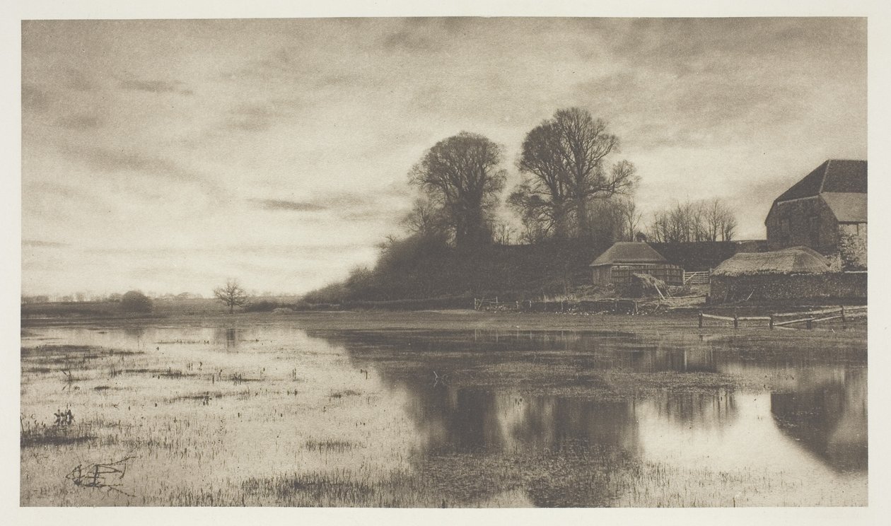 Eventide, ok.1880/90, wydrukowany kwiecień 1890 autorstwa James Booker Blakemore Wellington