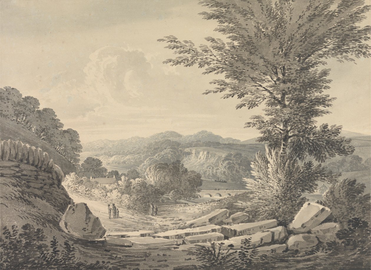 Alderwasley, Derbyshire autorstwa James Bourne
