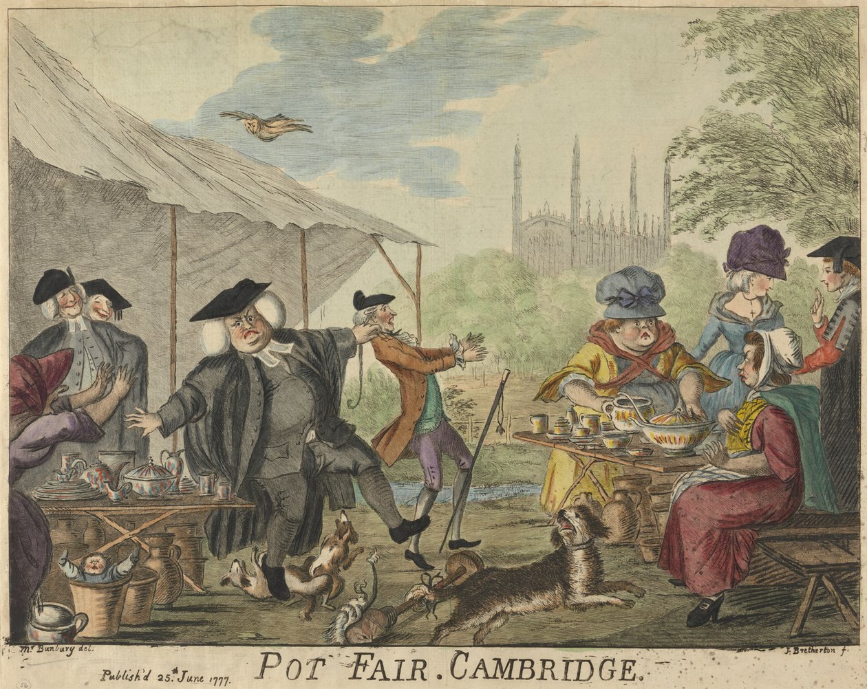 targi garnkowe w Cambridge autorstwa James Bretherton
