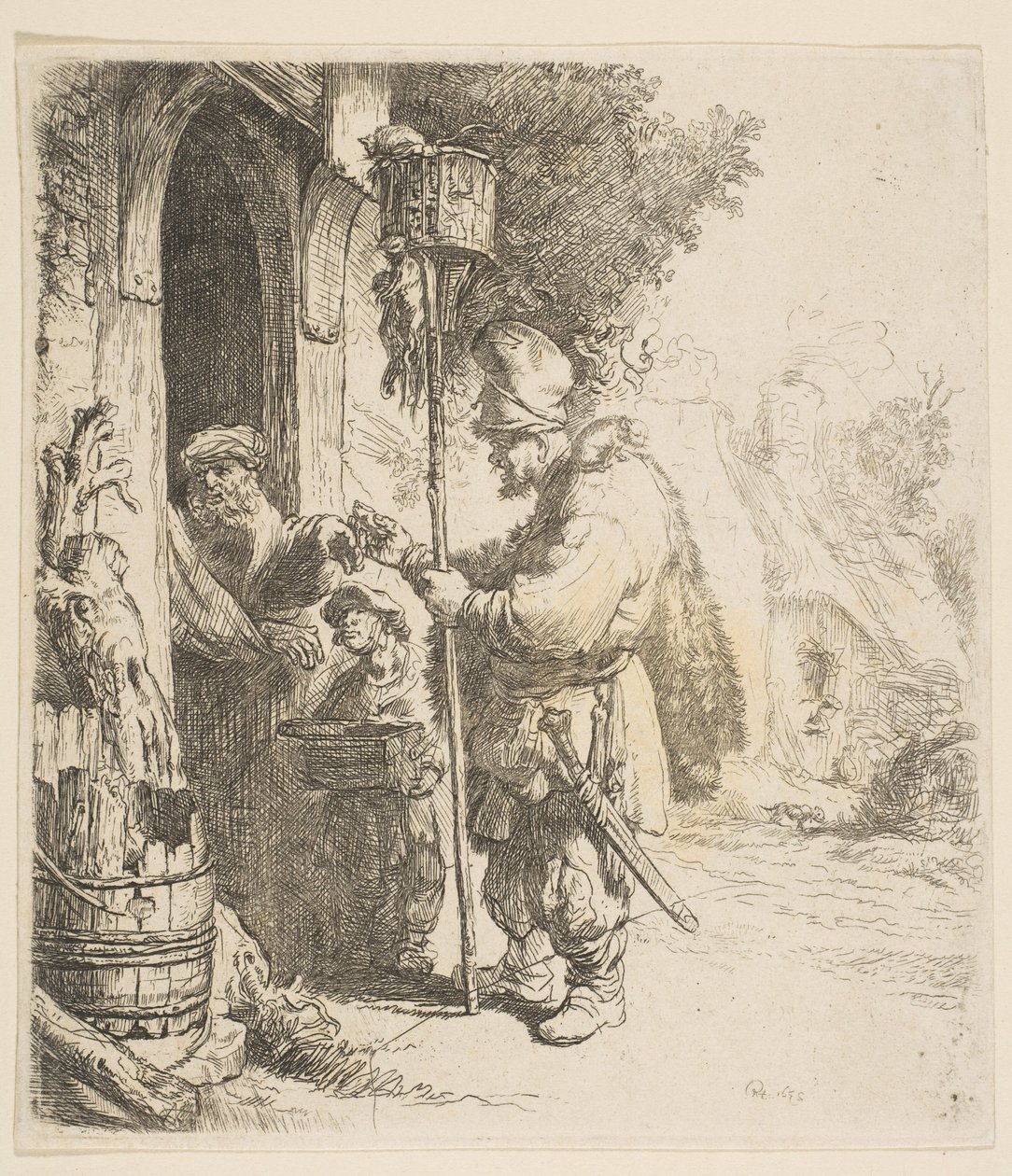 Szczurołap, druga połowa XVIII wieku. autorstwa James Bretherton