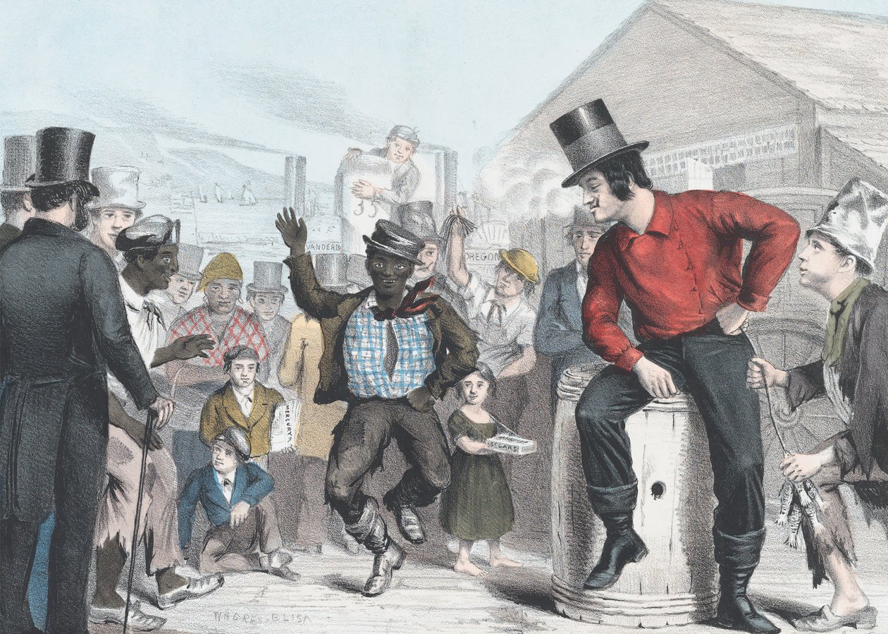 Taniec dla węgorzy, 1848. autorstwa James Brown