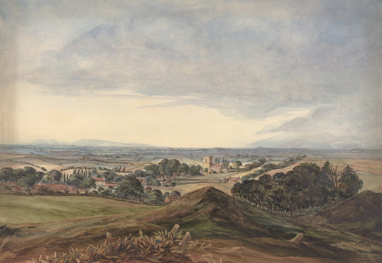 Kościół Hunworth. autorstwa James Bulwer