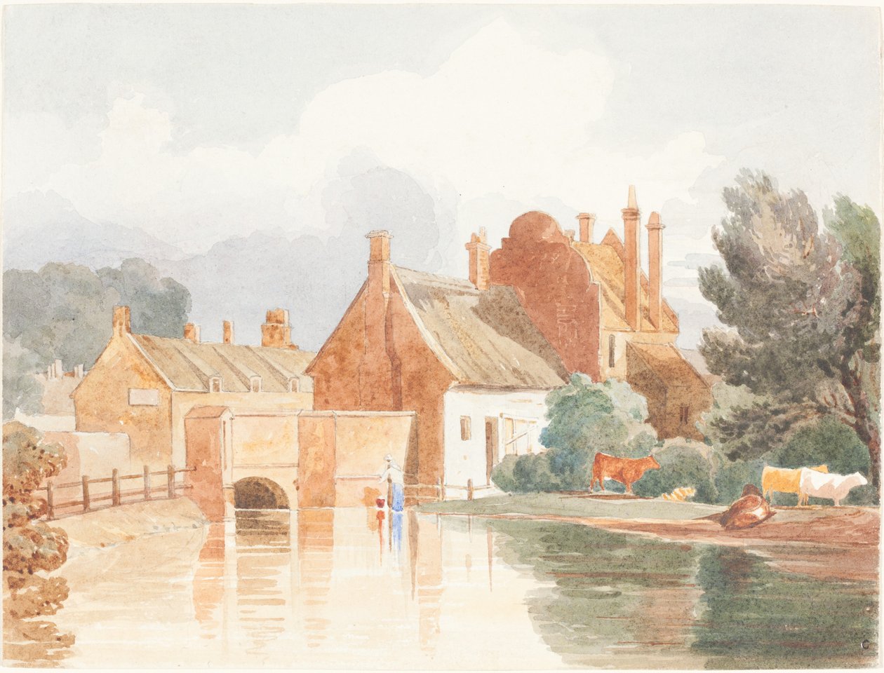 Na Bure, niedaleko Aylsham, Norfolk autorstwa James Bulwer