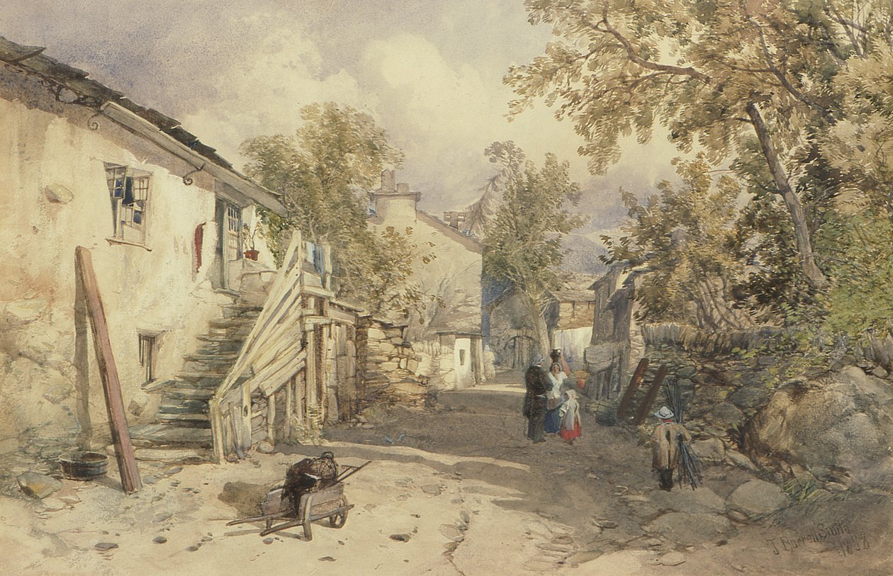 Wioska Bowness, Cumberland autorstwa James Burrell Smith