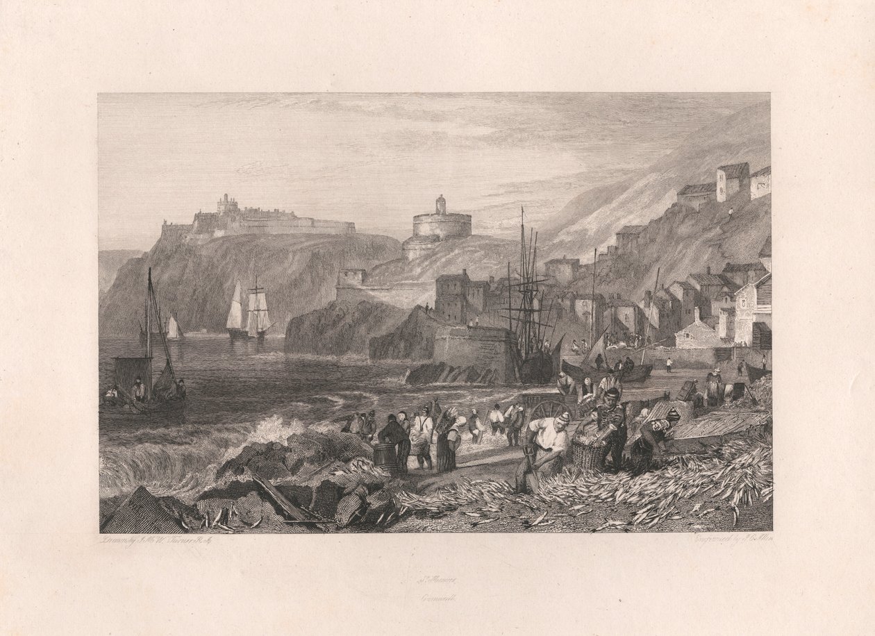 St Mawes w Kornwalii autorstwa James C. Allen
