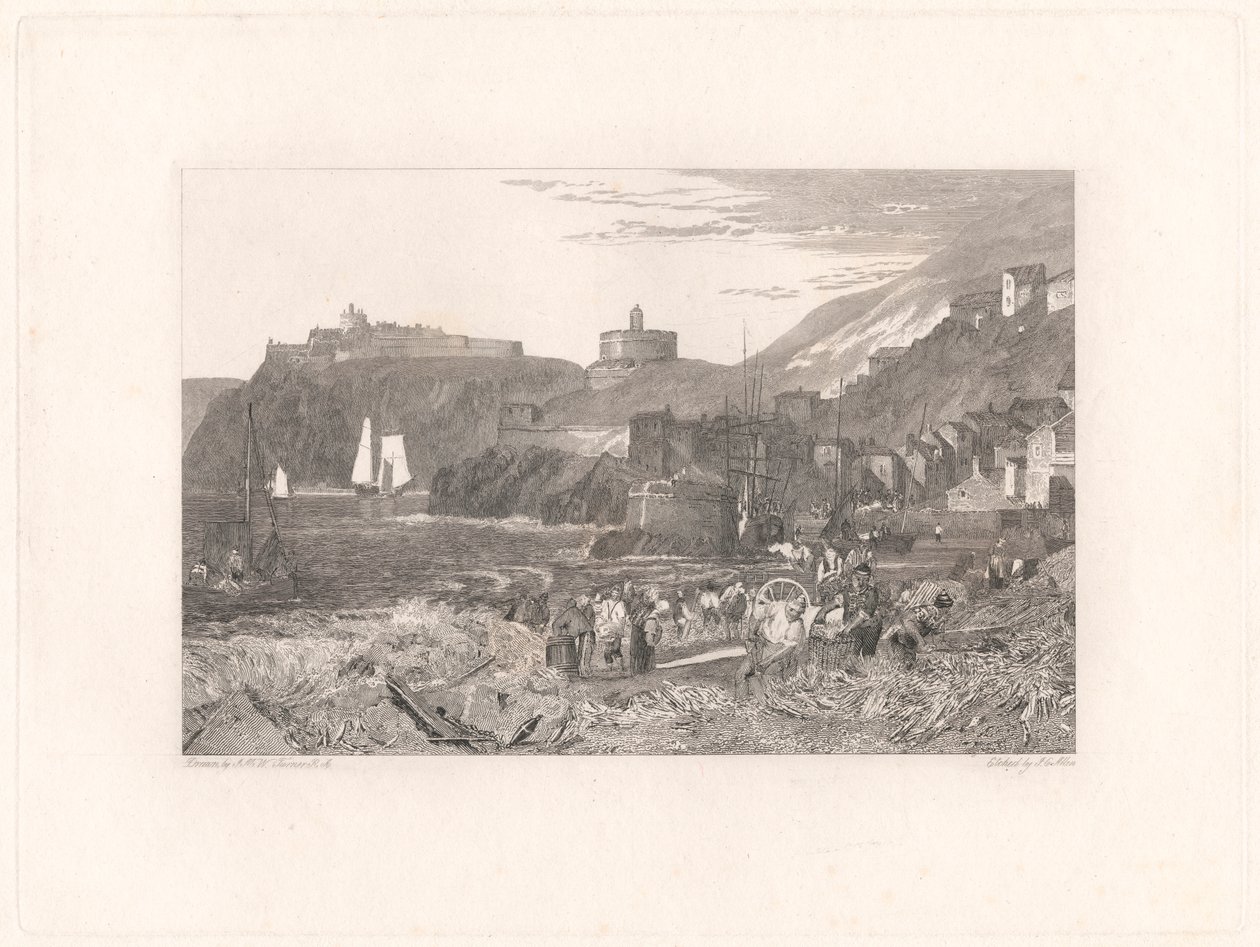 St Mawes w Kornwalii autorstwa James C. Allen