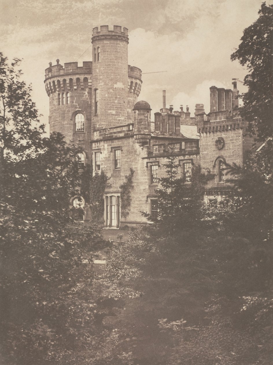 Widok na zamek Tullichewan, Glasgow autorstwa James Campbell of Strachathro