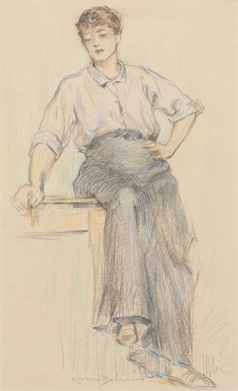 Robotnik. autorstwa James Carroll Beckwith