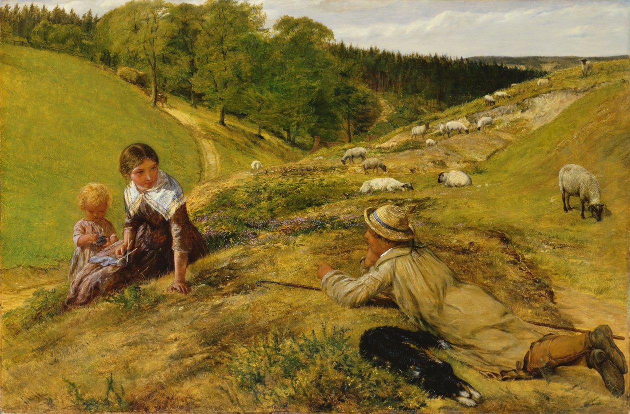 Colin, ty kenst the Southerne Shepheards boye (skarga hobbinoli do Thenota) autorstwa James Clarke Hook