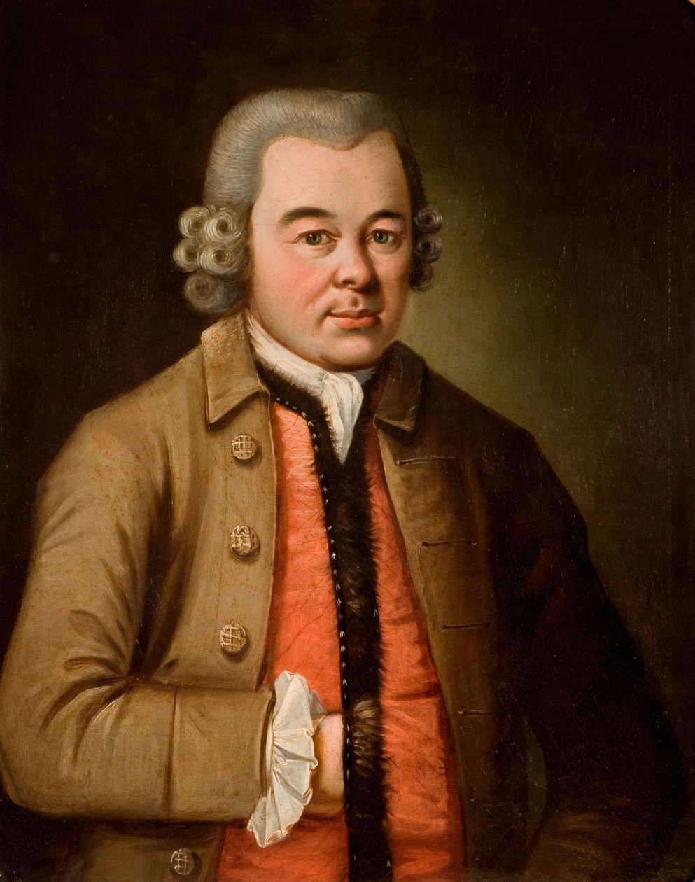 Portret Christophera Fullera d.1786, 1750-1780. autorstwa James Coleman
