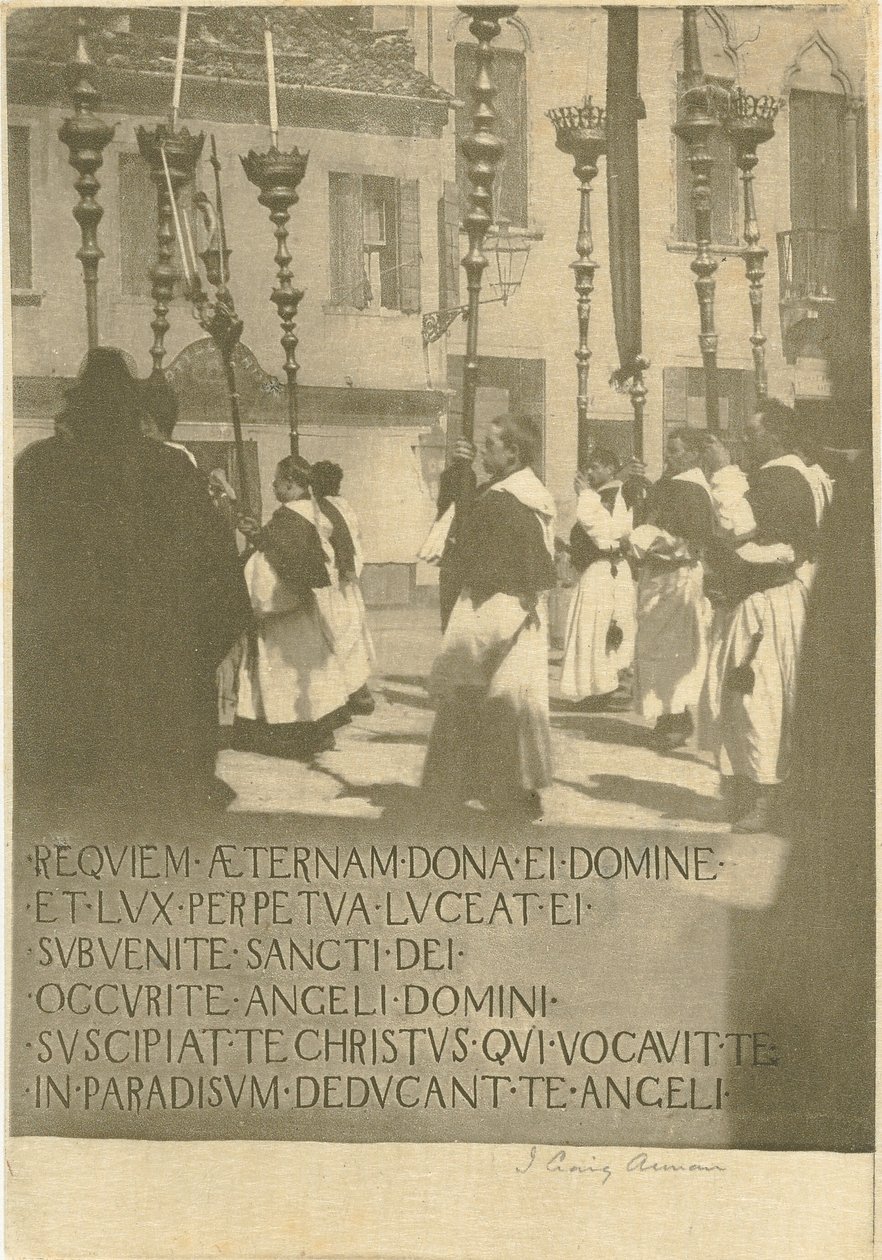 Weneckie Requiem autorstwa James Craig Annan