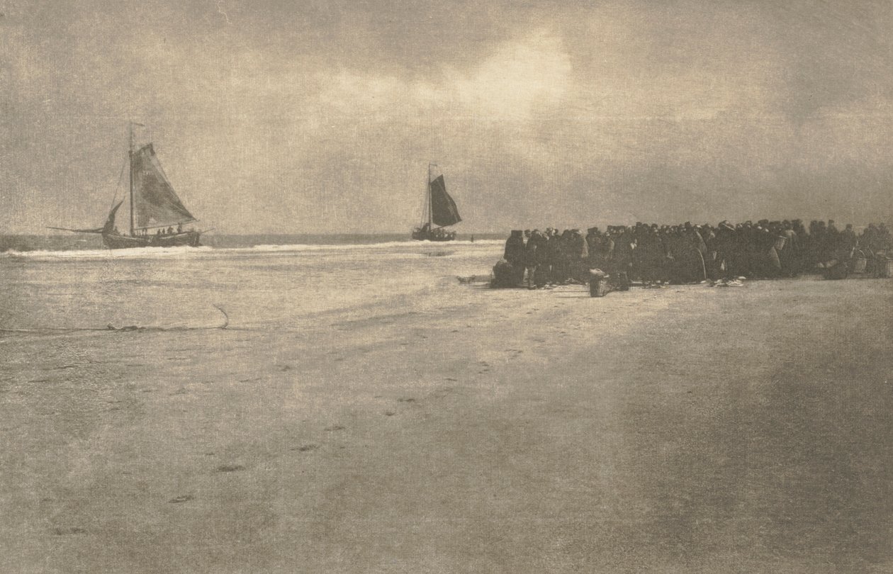Praca z kamerą: Na holenderskim brzegu, 1904. autorstwa James Craig Annan