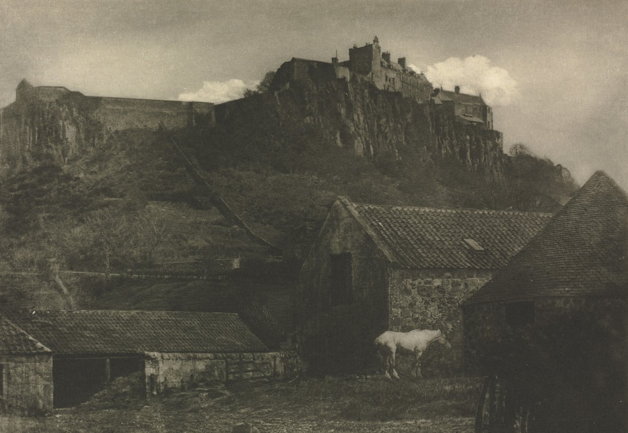 Praca kamery: Zamek Stirling, 1907. autorstwa James Craig Annan
