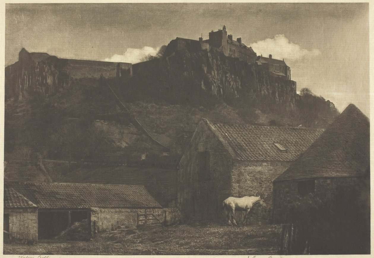 Zamek Stirling, ok. 1930 r. 1903. autorstwa James Craig Annan