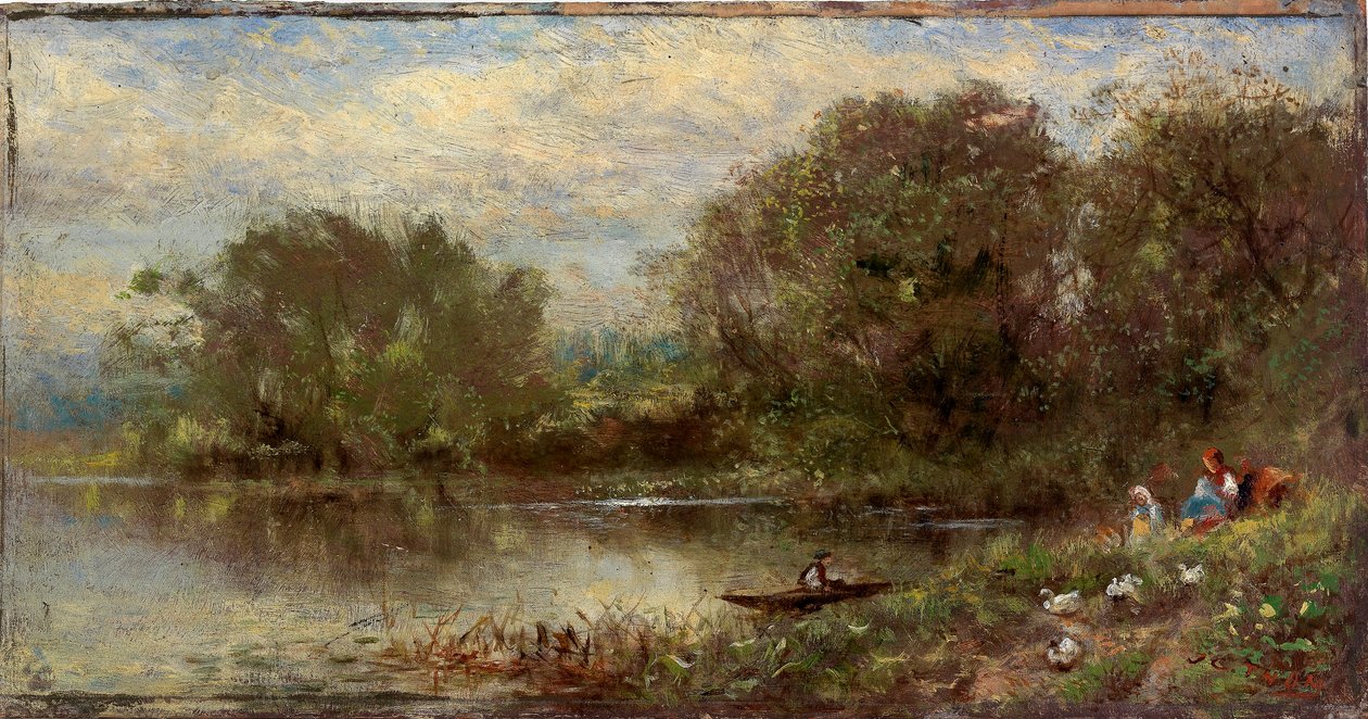Krajobraz o nazwie "Żołądź" autorstwa James Crawford Thom
