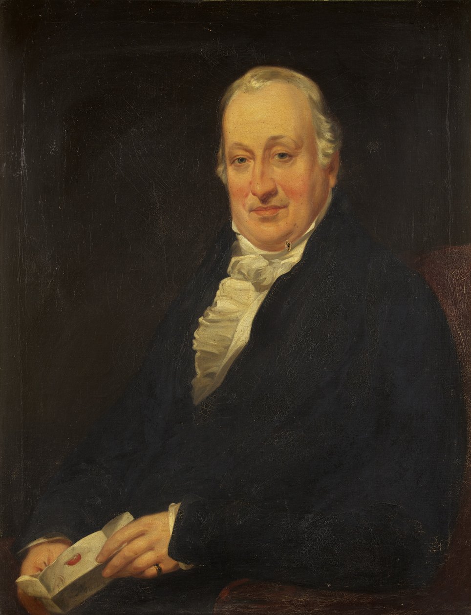Jacob Wilcox Ricketts, Senior (olej na płótnie) autorstwa James Curnock