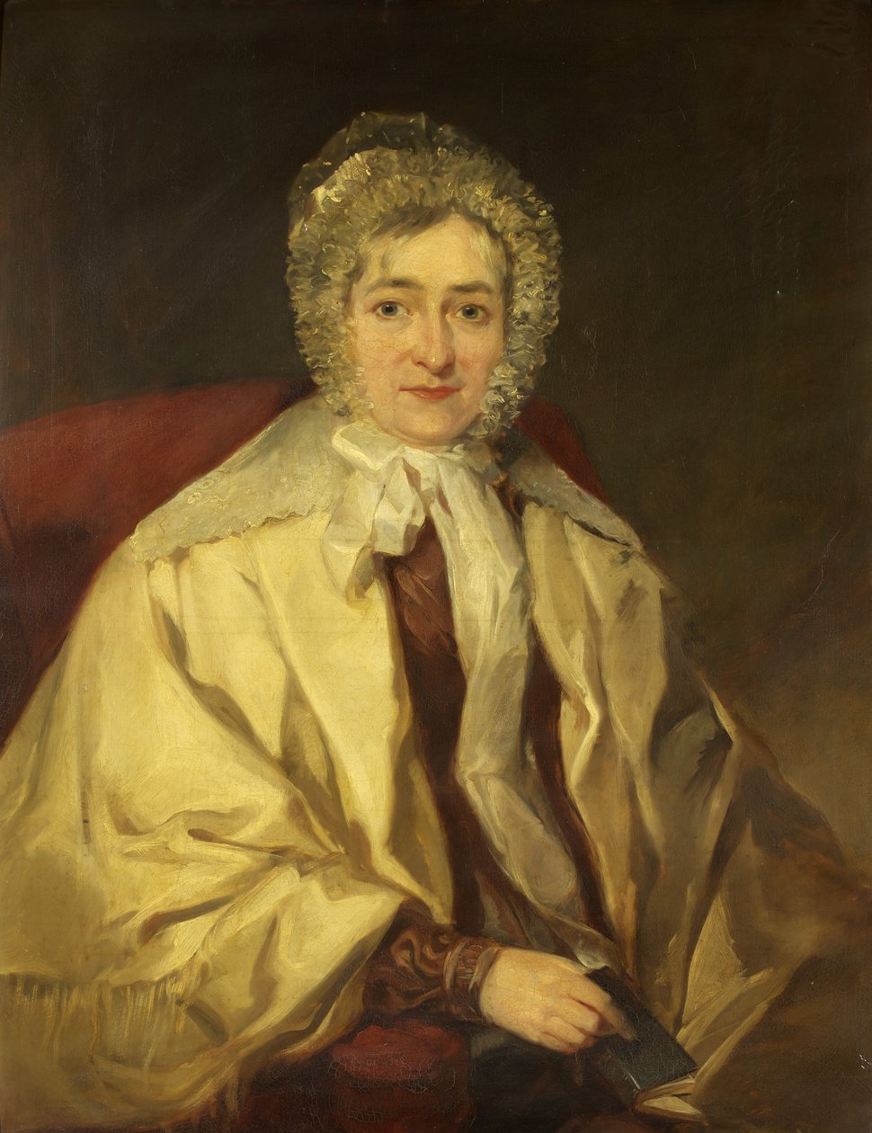 Mary Ann Cox, c.1840 (olej na płótnie) autorstwa James Curnock