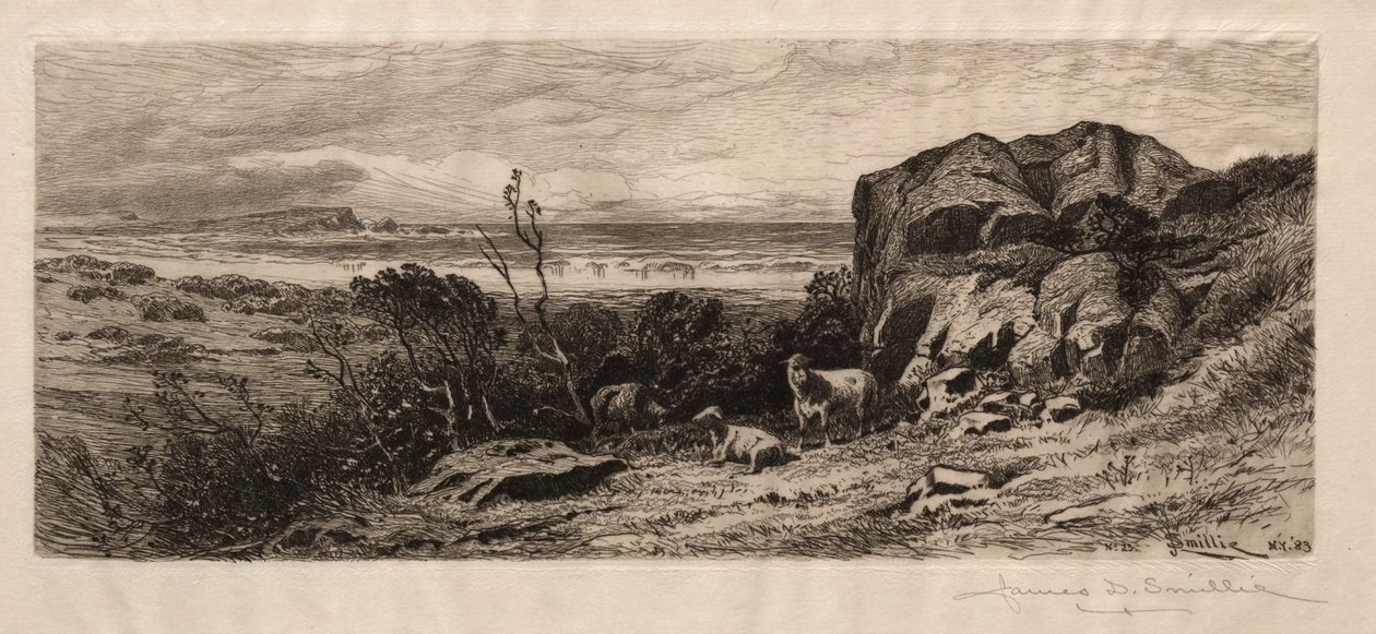 W Marblehead Neck autorstwa James David Smillie