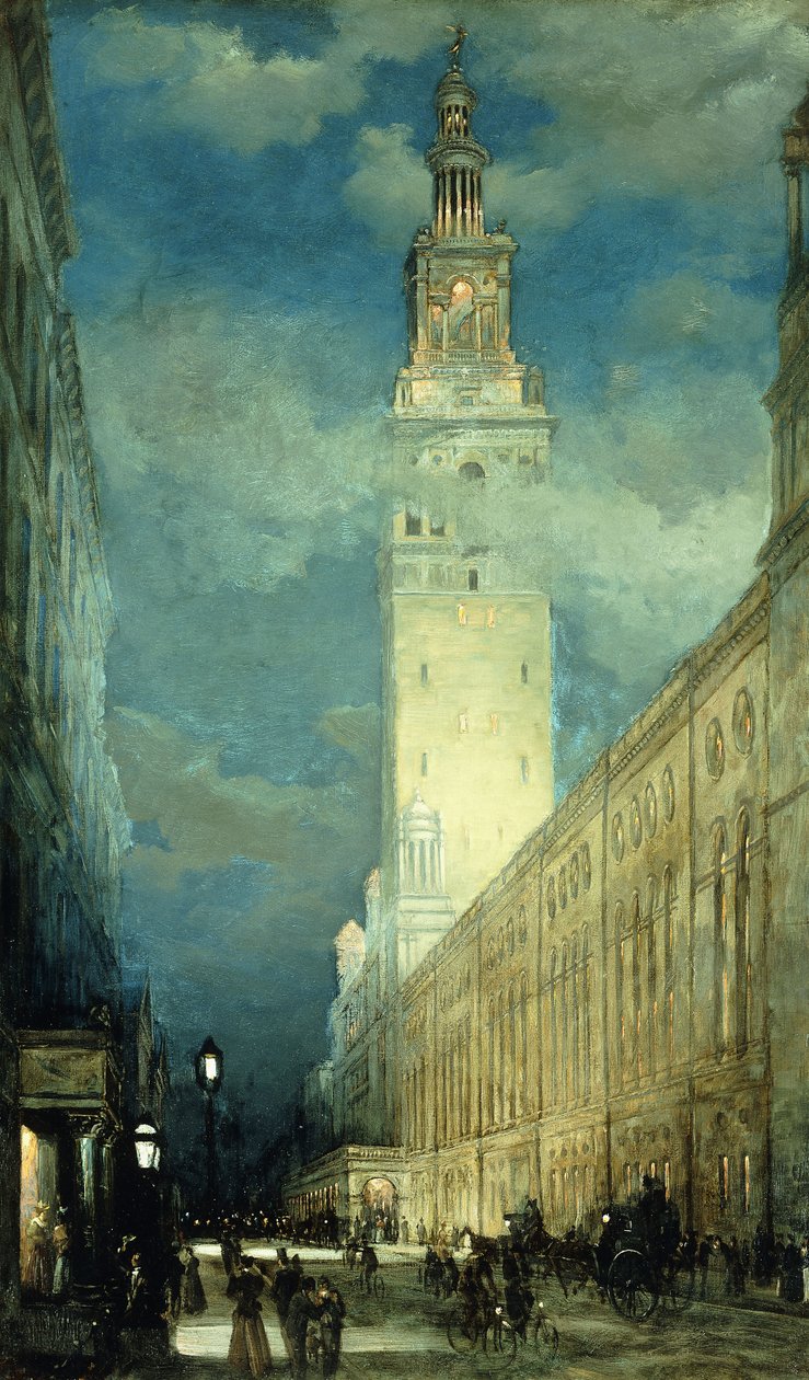 Ogród Madison Square, 1898-1900 autorstwa James David Smillie
