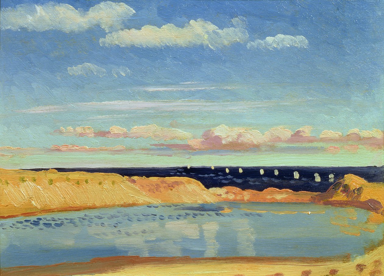 Skalny basen, 1911 autorstwa James Dickson Innes
