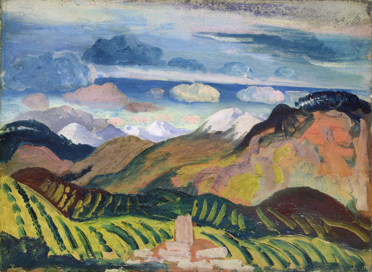 Vernet (krajobraz prowansalski) autorstwa James Dickson Innes