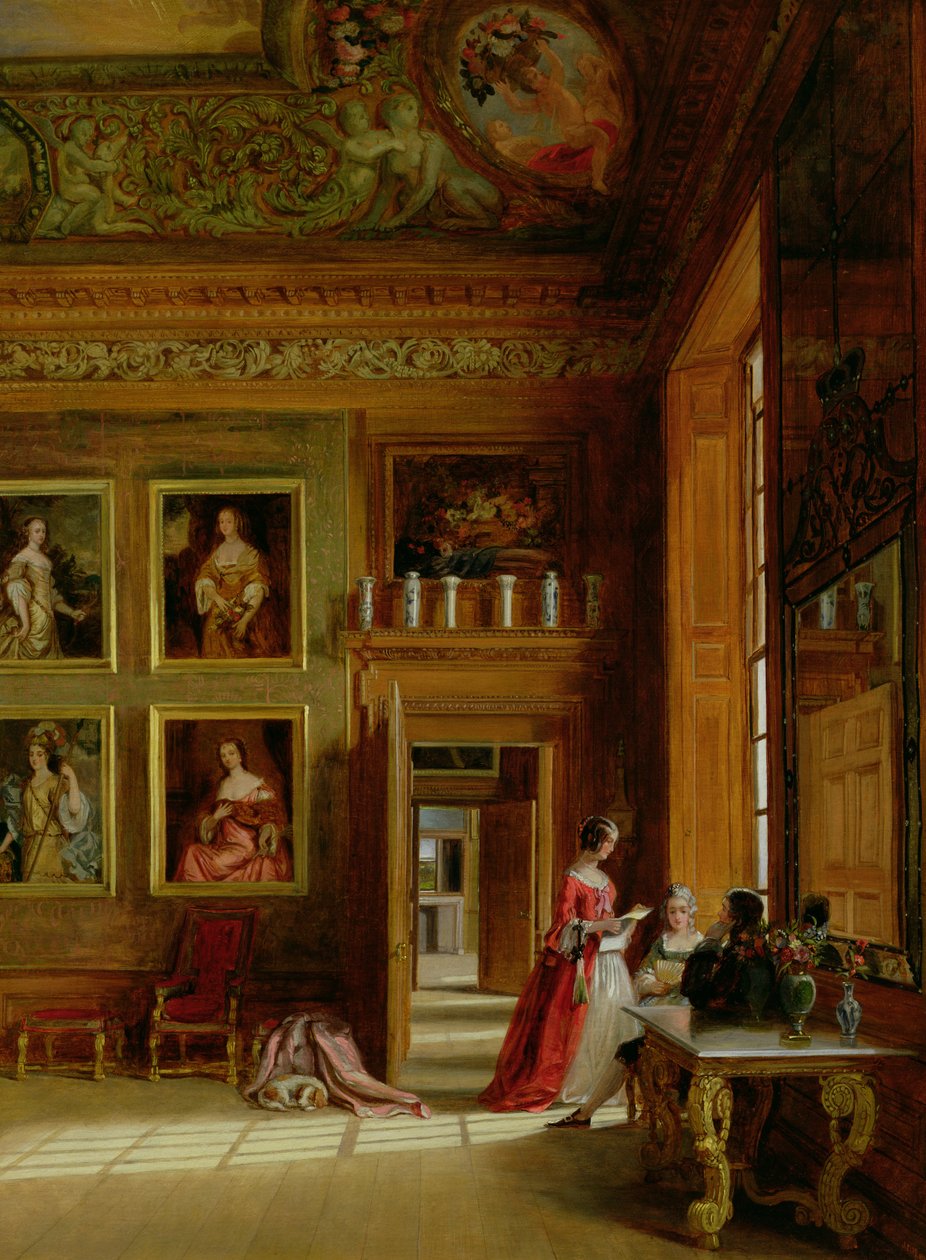 Hampton Court autorstwa James Digman Wingfield