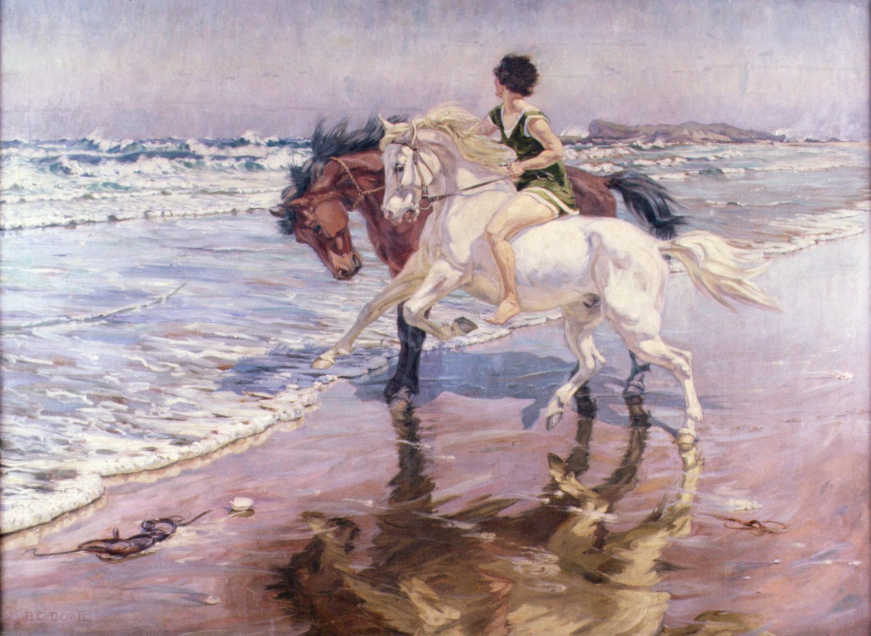 Przejażdżka na plaży? autorstwa James Dobie