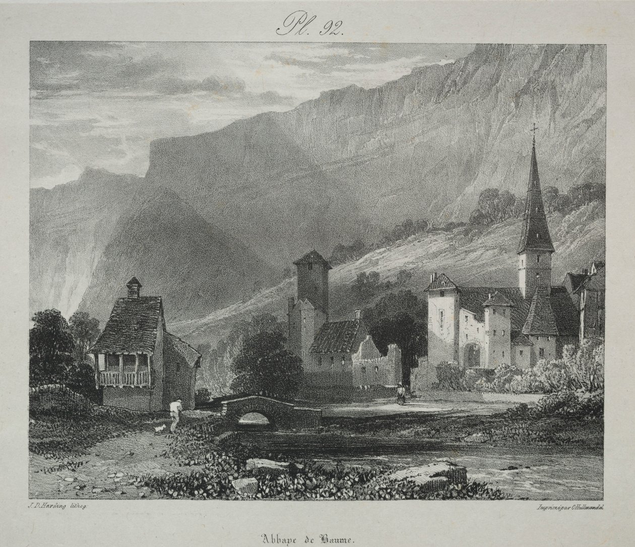 Seria tematów z dzieł późnego RP Boningtona: A Study from Nature..., 1829. autorstwa James Duffield Harding