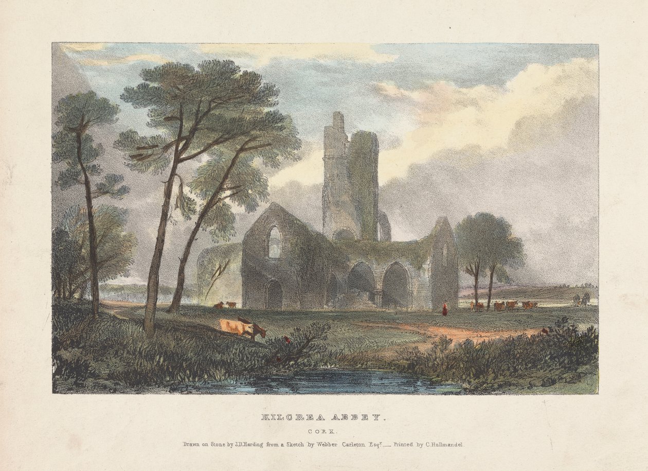 Opactwo Kilcrea autorstwa James Duffield Harding