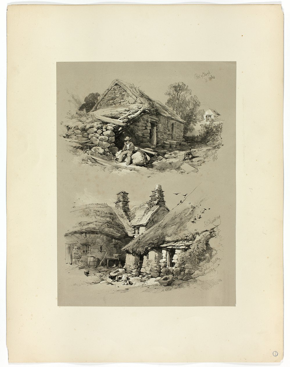 Port Clwyd i South Brent, Devon, z Picturesque Selections autorstwa James Duffield Harding