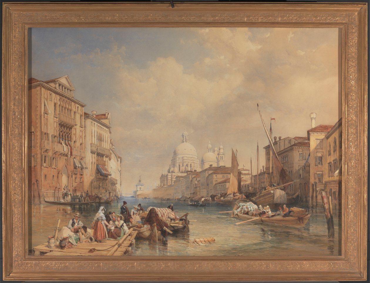 Kanał Grande, Wenecja autorstwa James Duffield Harding