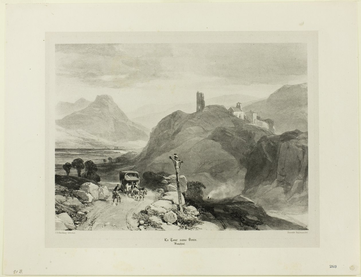 Tour-sans-Venin, region Delfinatu autorstwa James Duffield Harding