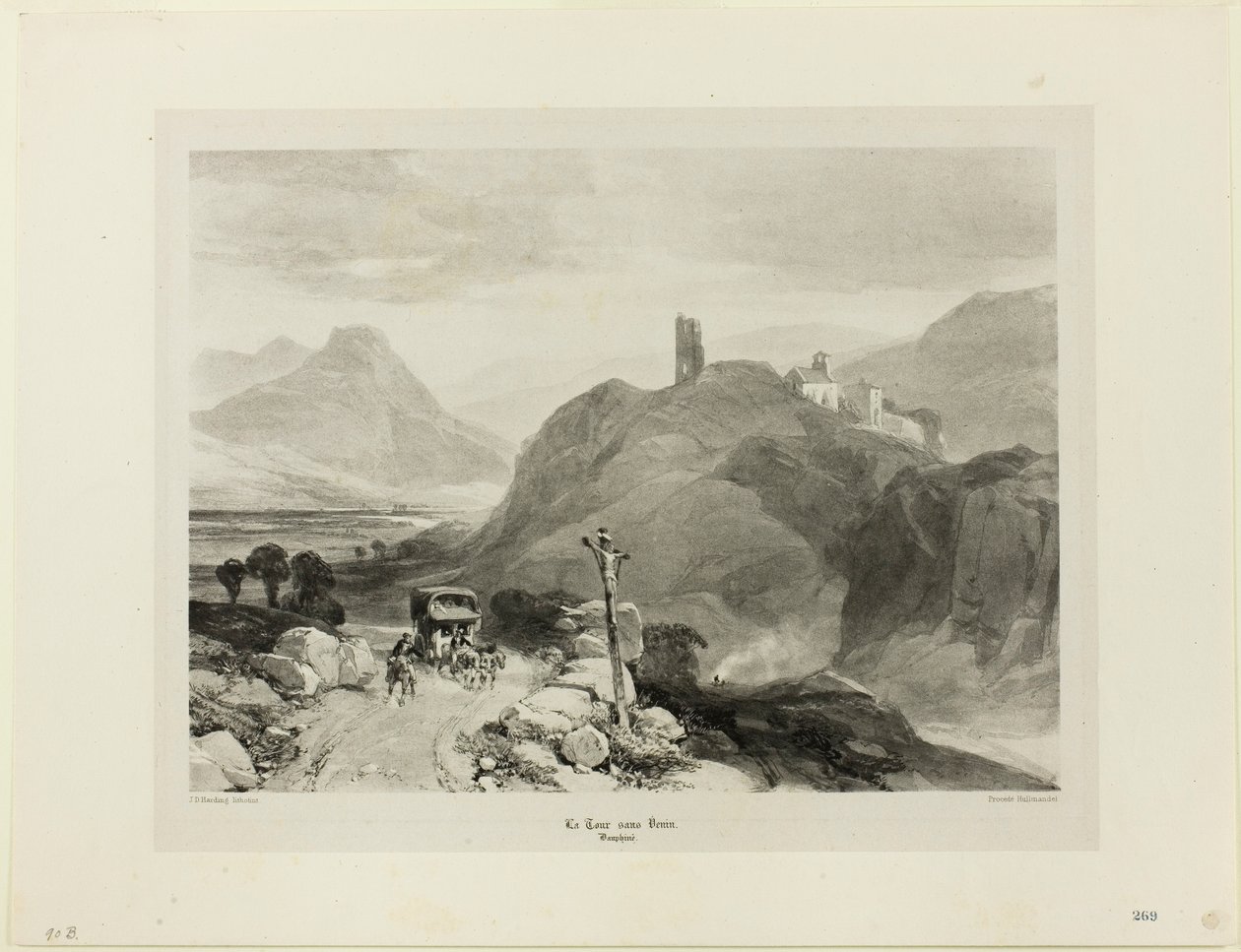 Tour-sans-Venin, region Delfinatu autorstwa James Duffield Harding