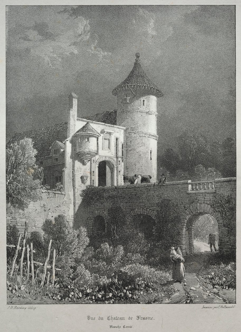 Malownicze i romantyczne podróże po starożytnej Francji. Franche-Comte..., 1825. autorstwa James Duffield Harding
