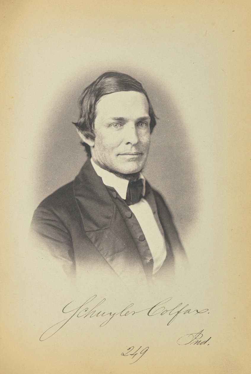 Schuyler Colfax autorstwa James Earle McClees