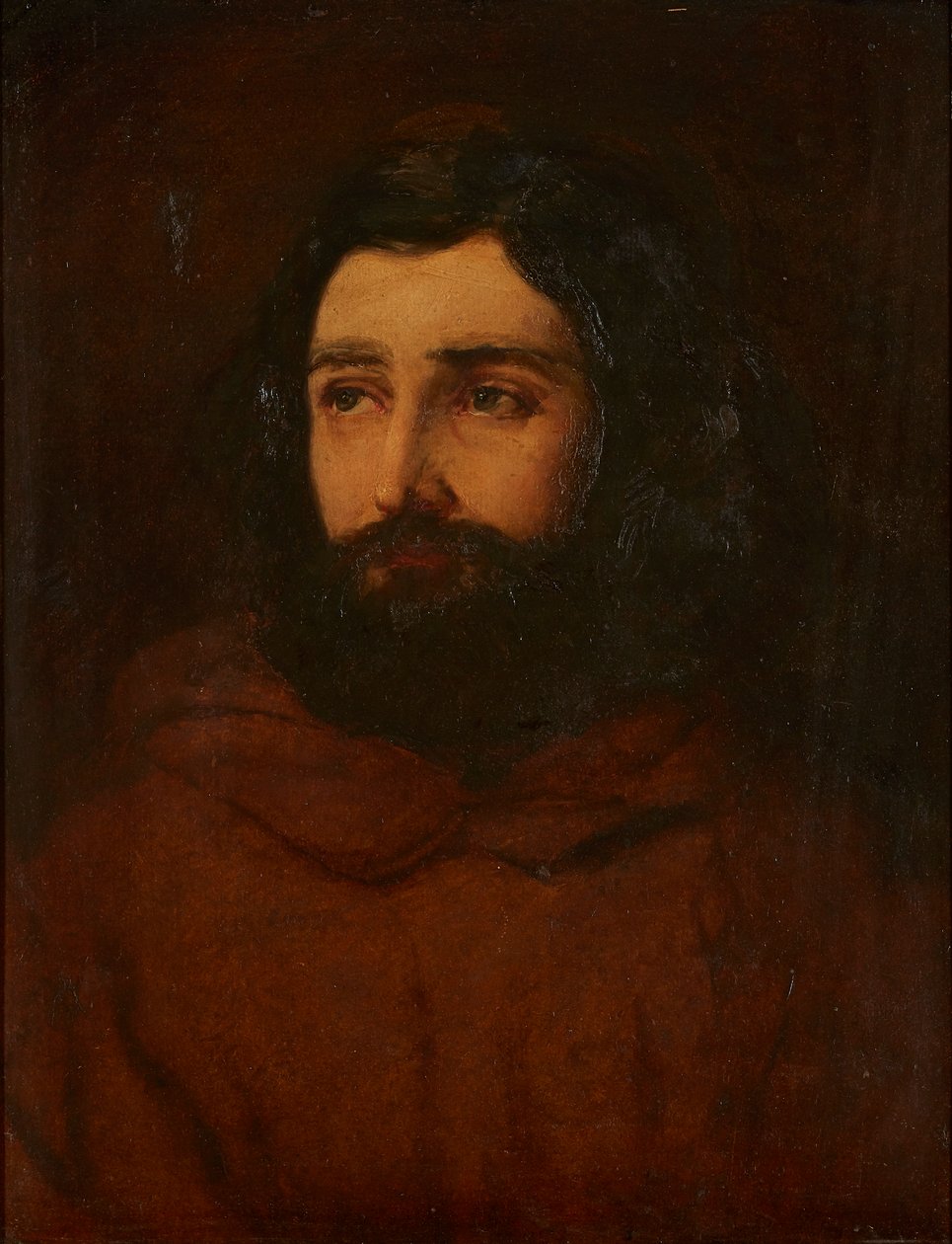Portret mężczyzny (olej na pokładzie) autorstwa James Eckford Lauder