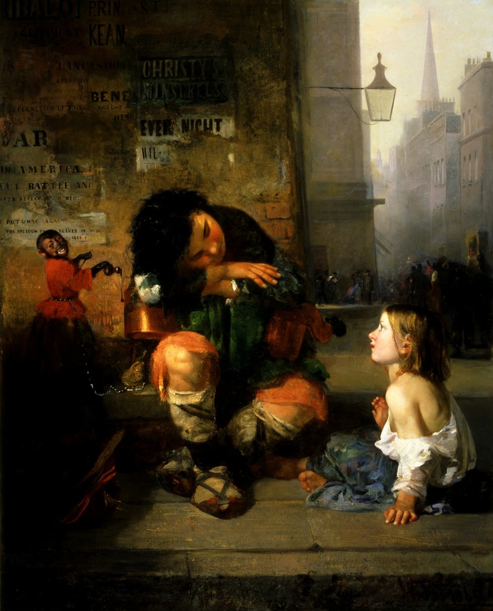 Savoyard Boy w Londynie autorstwa James Edward Freeman