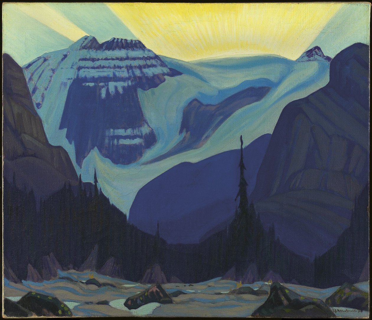 Wczesny poranek, Góry Skaliste, 1926 autorstwa James Edward Hervey Macdonald