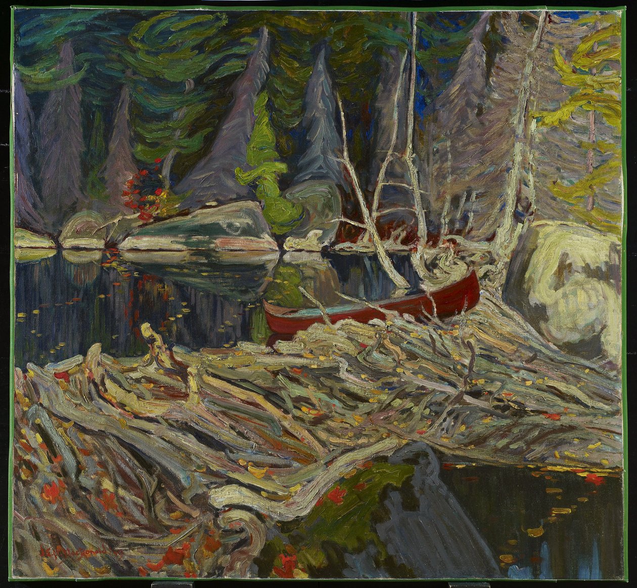 Tama bobra, 1919 autorstwa James Edward Hervey Macdonald
