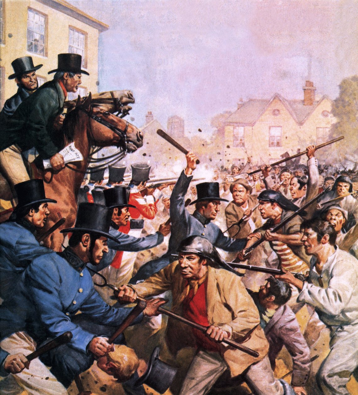 Czarny dzień w Newport autorstwa James Edwin McConnell