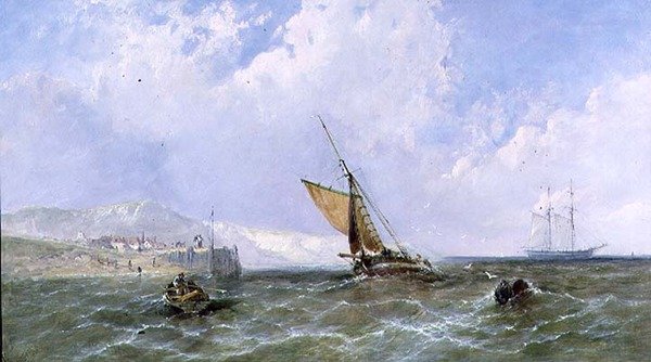 Wysyłka poza linię brzegową autorstwa James Edwin Meadows