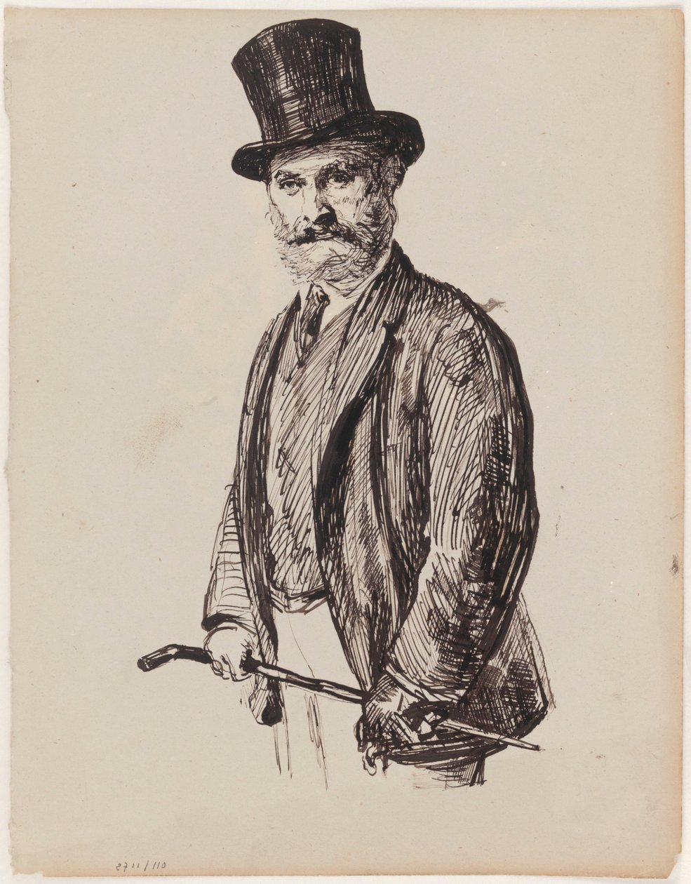 Według Fantin-Latoura: malarz Édouard Manet autorstwa James Ensor