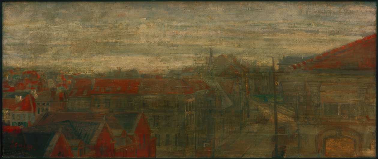 Widok z fonozji, fal i wibracji światła autorstwa James Sidney Ensor