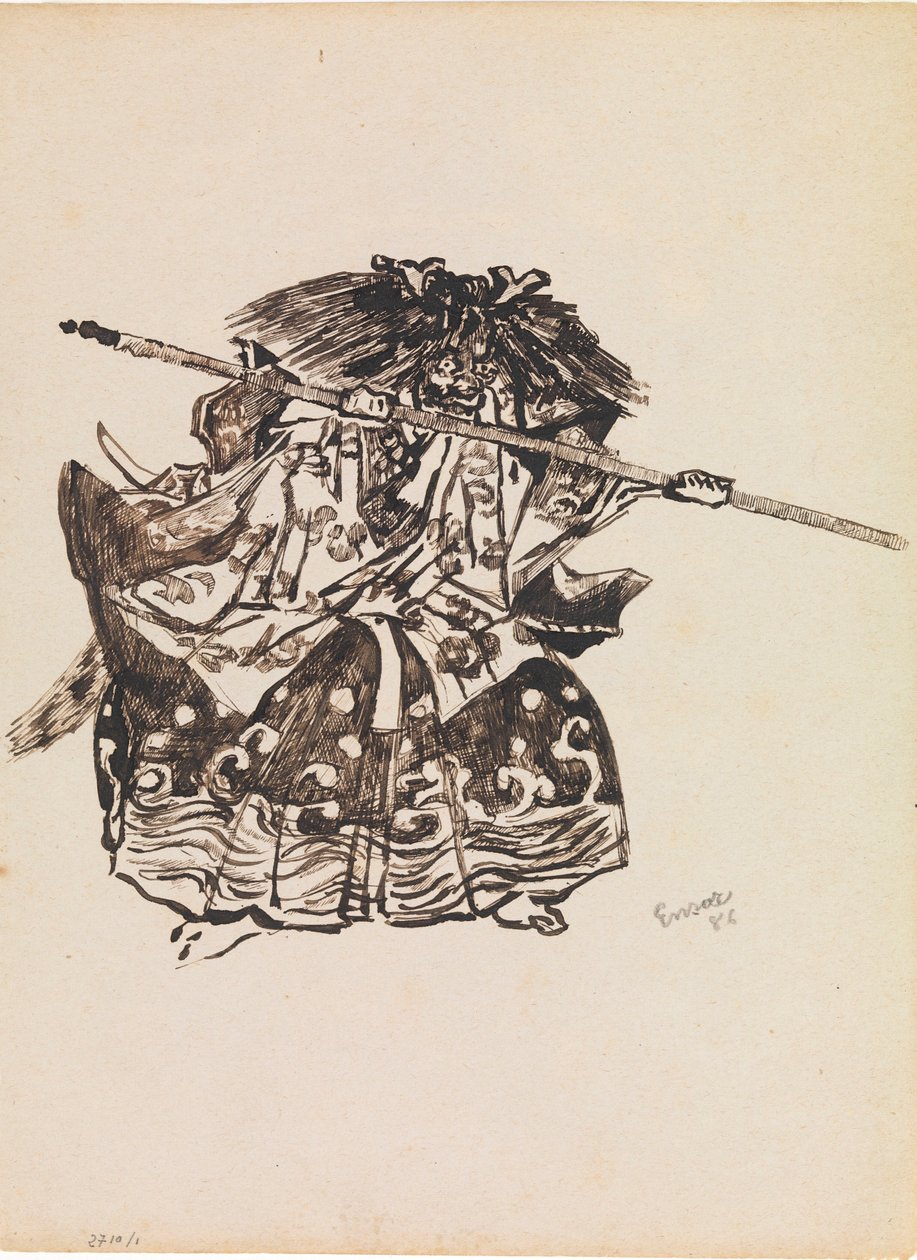 Chinoiserie, demon autorstwa James Ensor