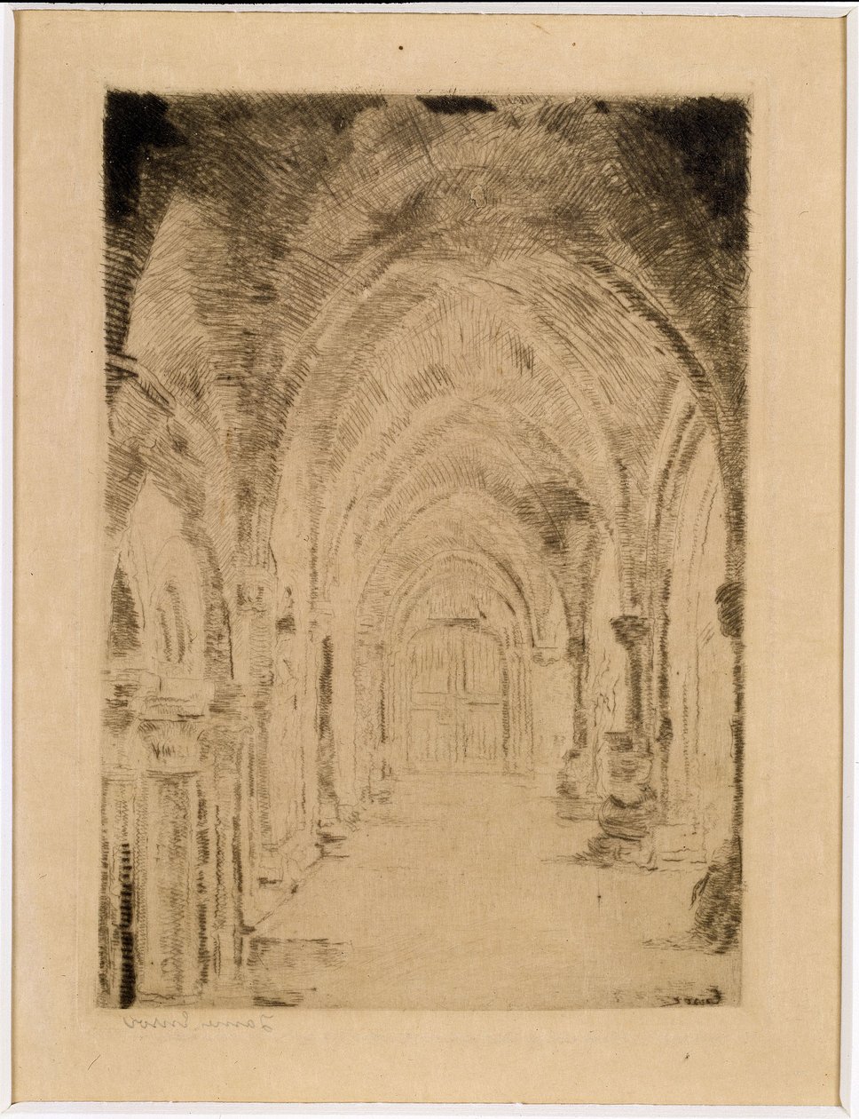 Krypta autorstwa James Ensor