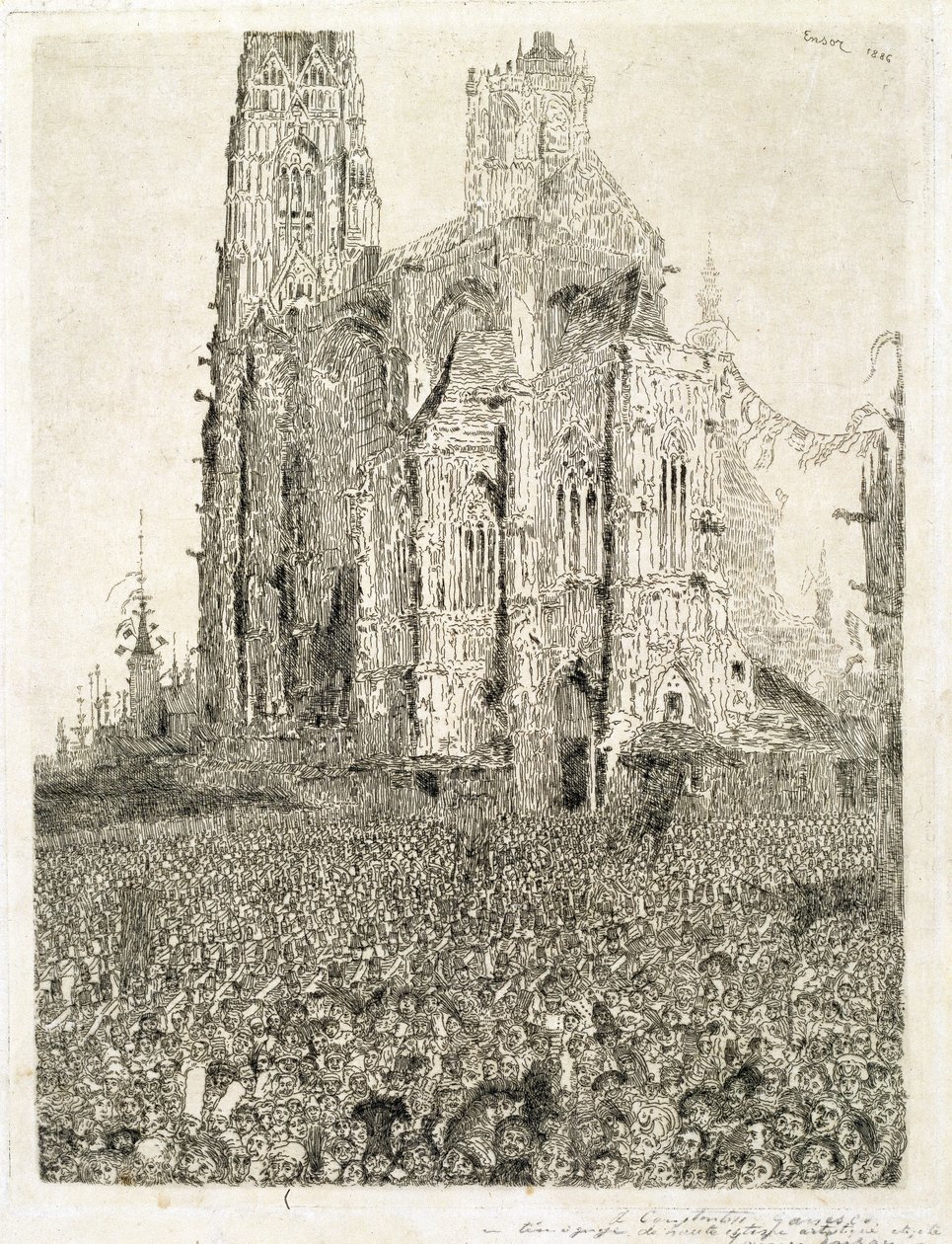 Katedra autorstwa James Ensor