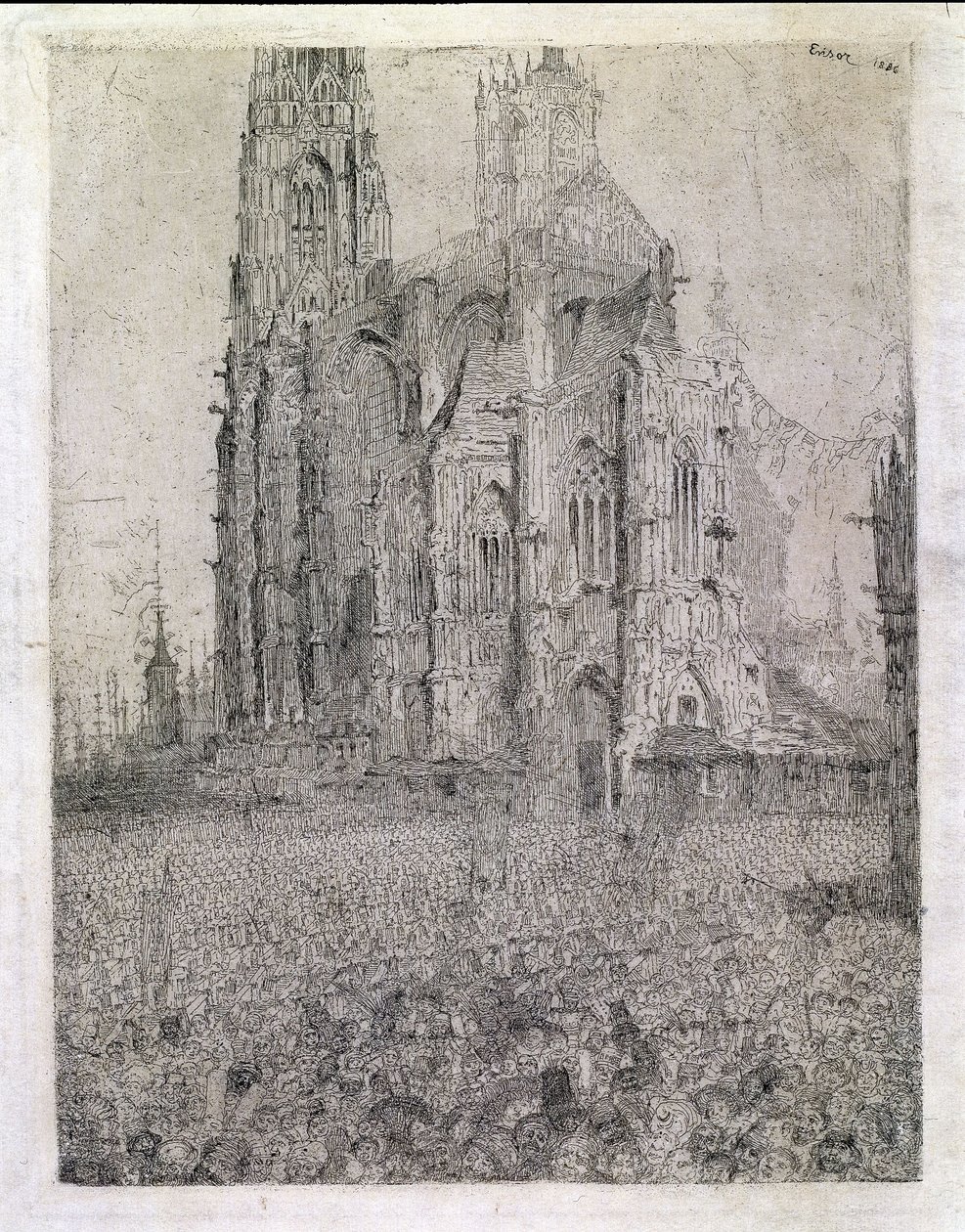 Katedra autorstwa James Ensor